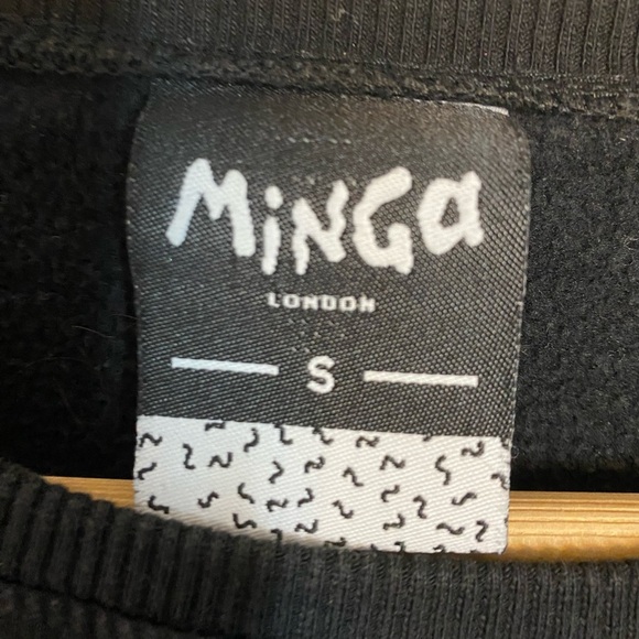 Minga London Black Sweatshirt in Black - Picture 2 of 3